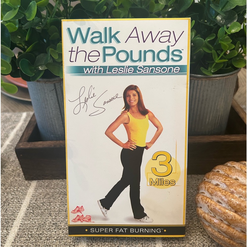 🔴Walk Away the Pounds With Leslie Sansone -     3 Miles (VHS)